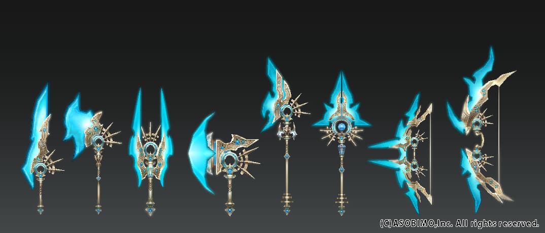 魔装武器の見た目(その1)の画像です