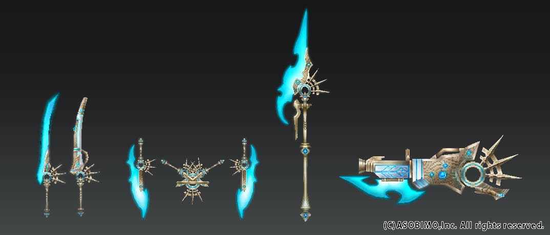 魔装武器の見た目(その2)の画像です