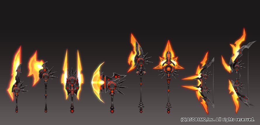 魔装武器Ⅱの見た目(その1)の画像です