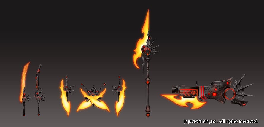 魔装武器Ⅱの見た目(その2)の画像です